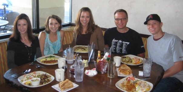 My Family at Early Toast